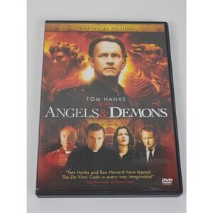 Angels & Demons (Theatrical Edition) Tom Hanks 2009 Mystery Thriller DVD Movie